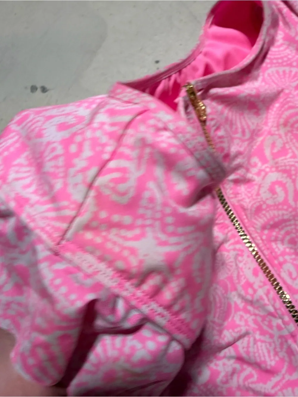 Lilly Pulitzer Pink Paisley One-Piece Swimsuit